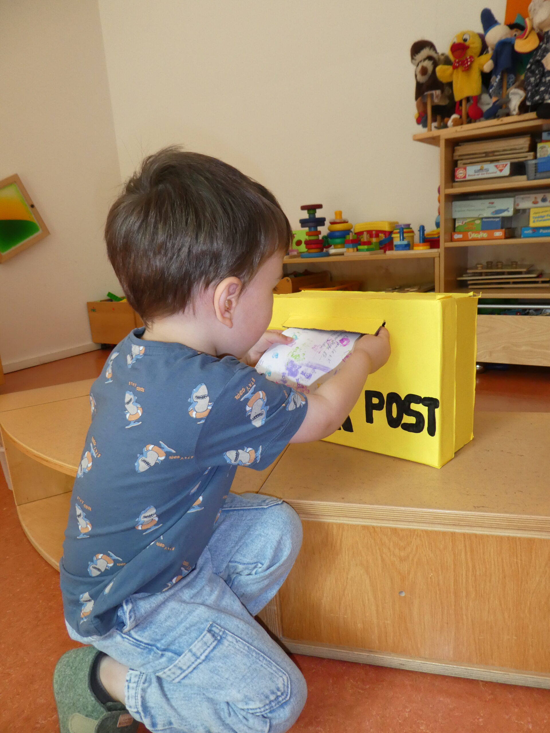 Impression aus dem Kindergartenalltag in der Kinderfamilie e.V. in Dresden